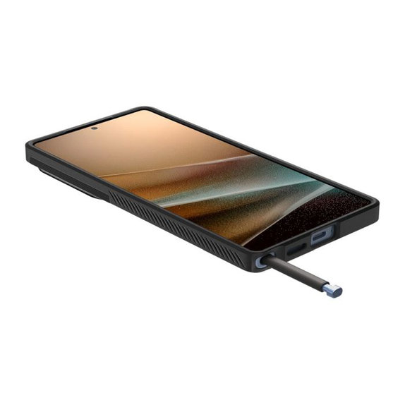 Θήκη Optik Armor για Samsung S25 Ultra | Μαύρο | Black | Spigen