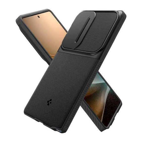 Θήκη Optik Armor για Samsung S25 Ultra | Μαύρο | Black | Spigen