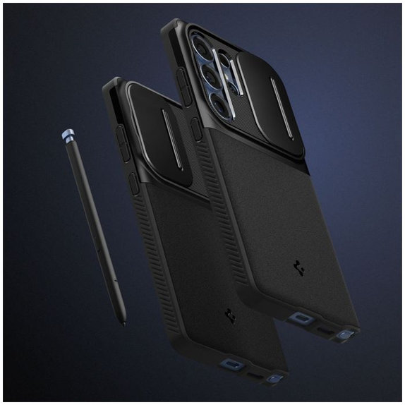 Θήκη Optik Armor για Samsung S25 Ultra | Μαύρο | Black | Spigen
