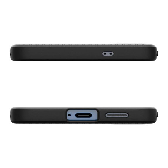Θήκη Liquid Air για Samsung S25+ | Matte Black | Spigen
