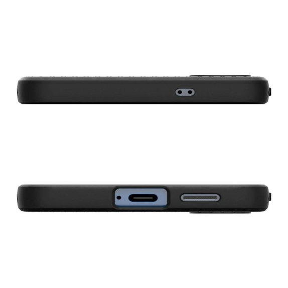 Θήκη Liquid Air για Samsung S25 | Matte Black | Spigen