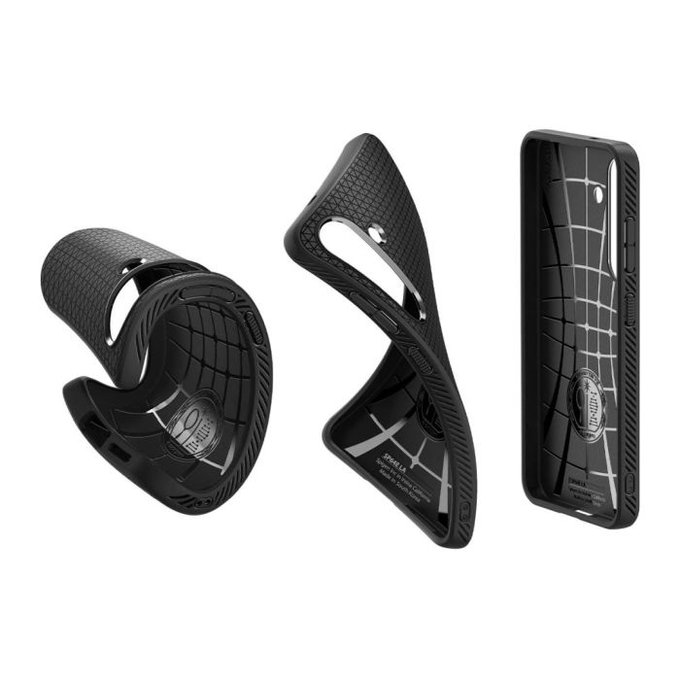 Θήκη Liquid Air για Samsung S25 | Matte Black | Spigen