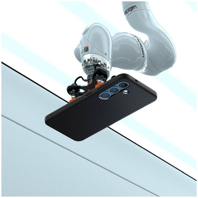 Θήκη Liquid Air για Samsung S25 | Matte Black | Spigen