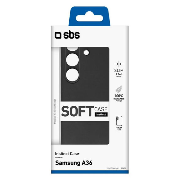 Θήκη Instinct για Samsung A36 5G | Μαύρο | Black | SBS