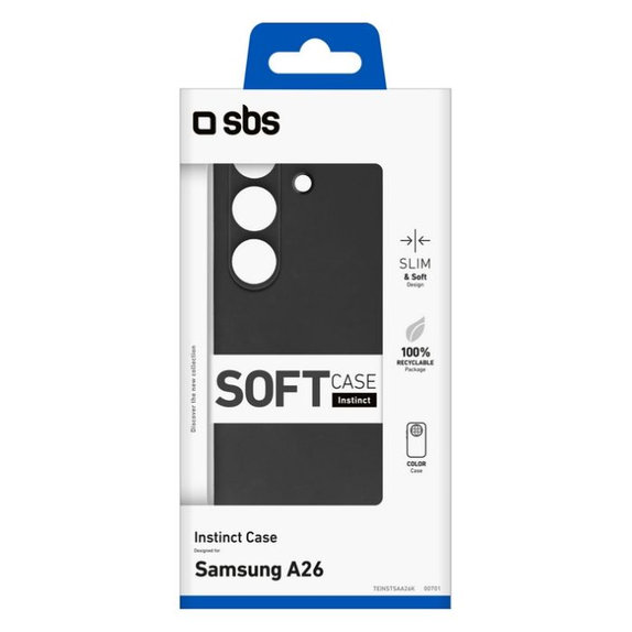 Θήκη Instinct για Samsung A26 | Μαύρο | Black | SBS