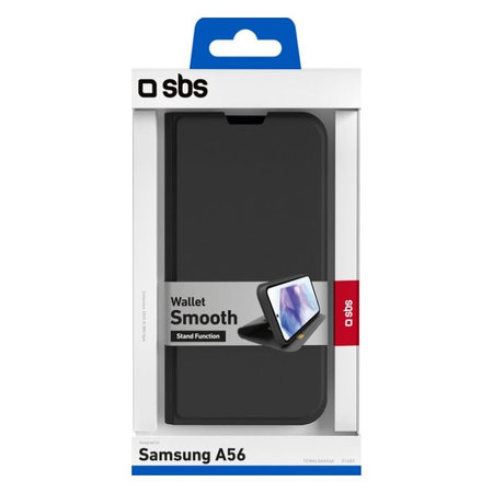 Θήκη Book Wallet Smooth για Samsung A56 | Μαύρο | Black | SBS