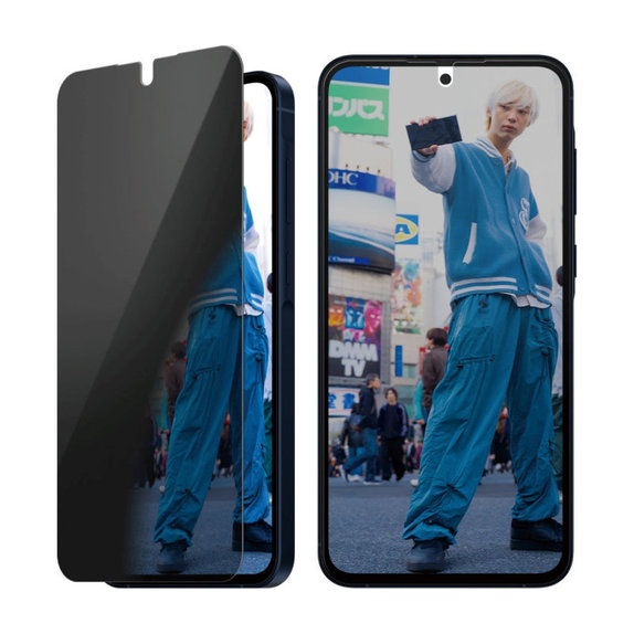 Σκληρυμένο γυαλί UWF Privacy για Samsung A56 5G, Διαφανές, PanzerGlass