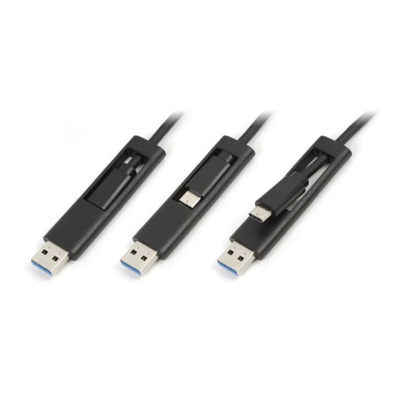 Dell D6000 - Σταθμός σύνδεσης (USB-C) + Τροφοδοτικό 130W Ανακατασκευασμένο