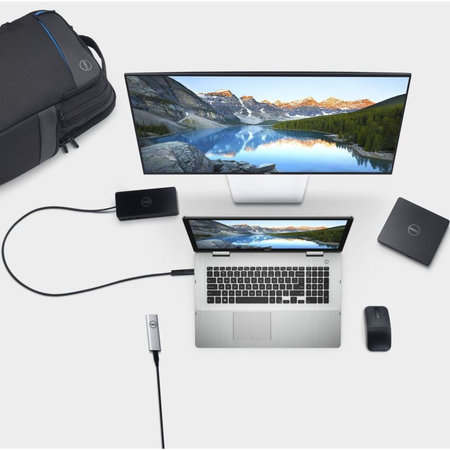 Dell D6000 - Σταθμός σύνδεσης (USB-C) + Τροφοδοτικό 130W Ανακατασκευασμένο