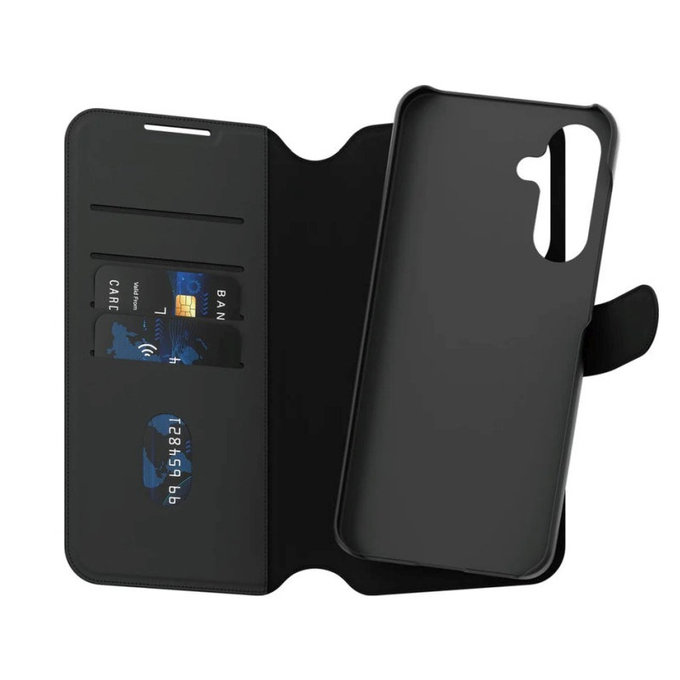 Θήκη Wallet Tango Two-In-One για Samsung A56 5G, Μαύρο, PanzerGlass