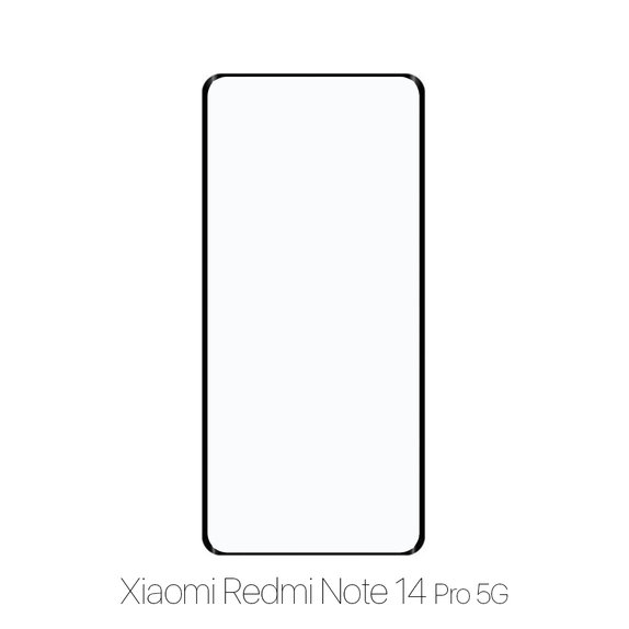 FullCover Glass - Προστατευτικό Γυαλί για Xiaomi Redmi Note 14 Pro 5G | FixPremium