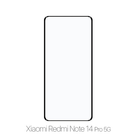 FullCover Glass - Προστατευτικό Γυαλί για Xiaomi Redmi Note 14 Pro 5G | FixPremium