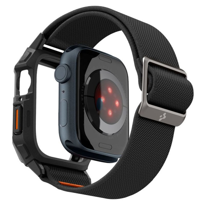Spigen - Λουράκι Lite Fit "Pro" για Apple Watch (44, 45mm), Matte Black