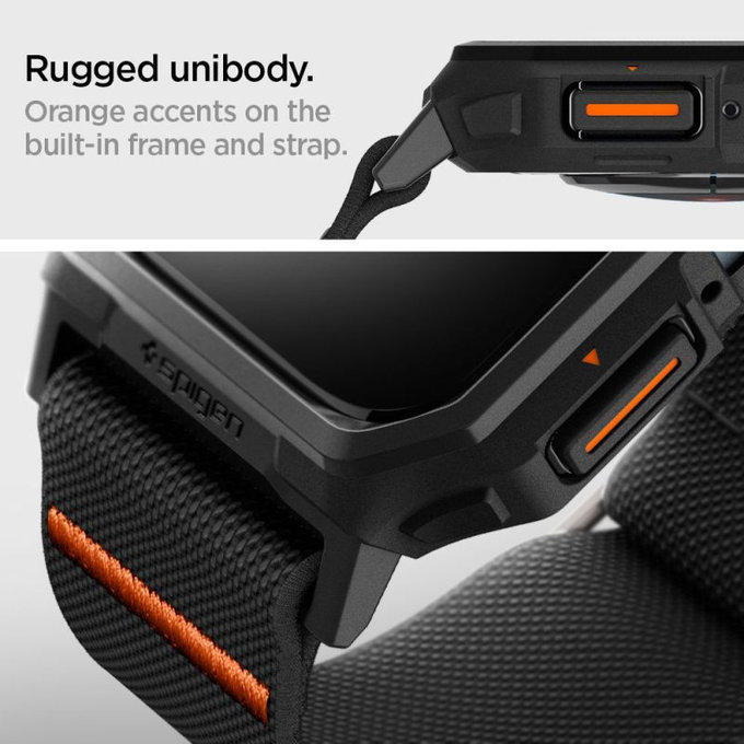 Spigen - Λουράκι Lite Fit "Pro" για Apple Watch (44, 45mm), Matte Black