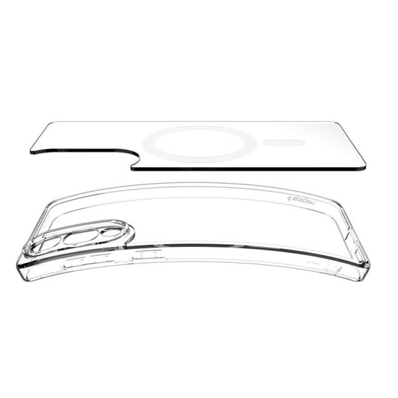 Spigen - Θήκη Ultra Hybrid με MagSafe για Samsung Galaxy S25 Edge, Λευκό