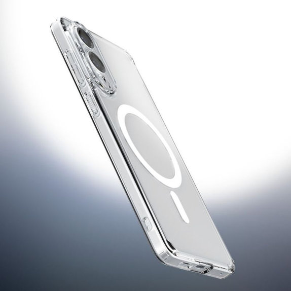 Spigen - Θήκη Ultra Hybrid με MagSafe για Samsung Galaxy S25 Edge, Λευκό