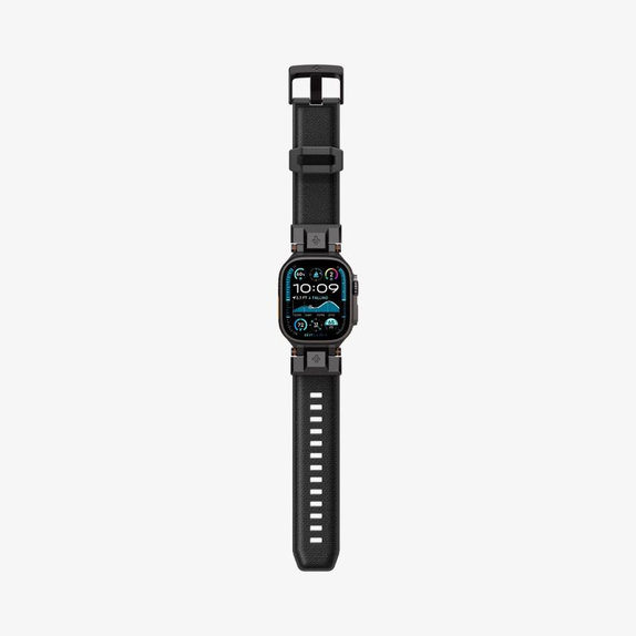 Spigen - Λουράκι Durapro Armor για Apple Watch (42, 44, 45, 49mm), Black Edition