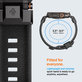 Spigen - Λουράκι Durapro Armor για Apple Watch (42, 44, 45, 49mm), Black Edition
