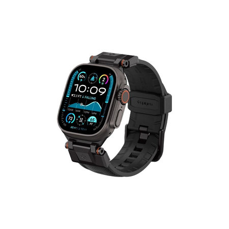 Spigen - Λουράκι Durapro Armor για Apple Watch (42, 44, 45, 49mm), Black Edition