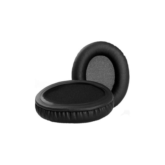 Ανταλλακτικά Earpads Ακουστικών για HyperX Cloud Flight, Stinger, Αφρός Μνήμης + PU Δέρμα, Μαύρο, Black, 1 Ζεύγος