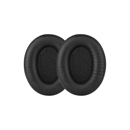 Ανταλλακτικά Earpads Ακουστικών για HyperX Cloud Alpha, Αφρός Μνήμης + PU Δέρμα, Μαύρο, Black, 1 Ζεύγος
