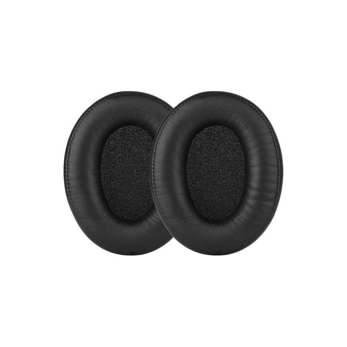 Ανταλλακτικά Earpads Ακουστικών για HyperX Cloud Alpha, Αφρός Μνήμης + PU Δέρμα, Μαύρο, Black, 1 Ζεύγος