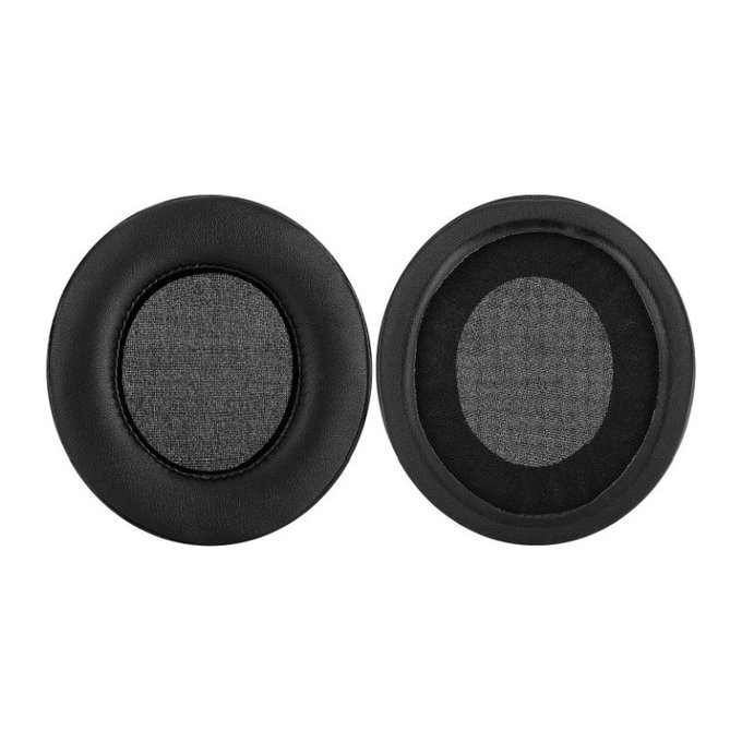 Ανταλλακτικά Earpads Ακουστικών για Razer Nari, Kraken, Αφρός Μνήμης + PU Δέρμα, Μαύρο, Black, 1 Ζεύγος