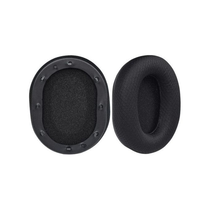 Ανταλλακτικά Earpads Ακουστικών για Razer Μαύρο, BlackShark, Αφρός Μνήμης + Ύφασμα, Μαύρο, Black, Ψυκτικό Τζελ, 1 Pair