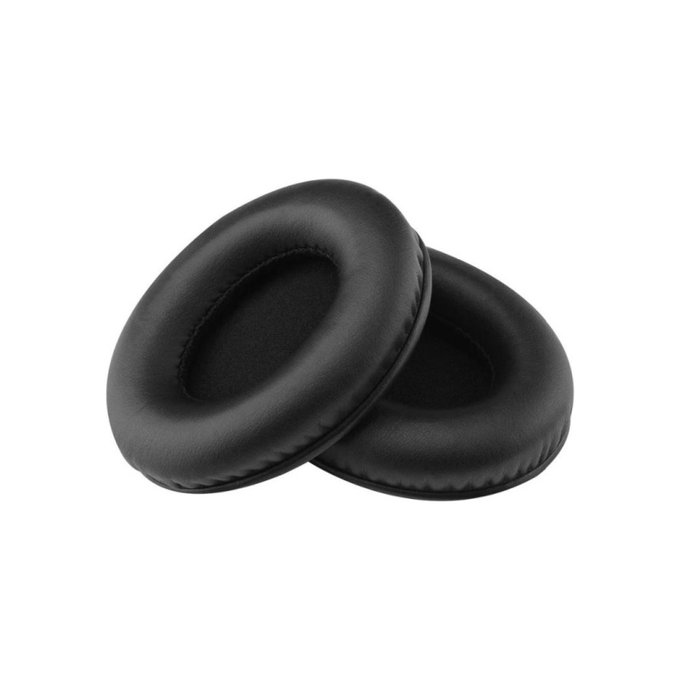 Ανταλλακτικά Earpads Ακουστικών για Beats Studio 1, Αφρός Μνήμης + PU Δέρμα, Μαύρο, Black, 1 Ζεύγος