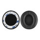 Ανταλλακτικά Earpads Ακουστικών για Beats Solo Pro, Wireless, Αφρός Μνήμης + PU Δέρμα, Μαύρο, Black, 1 Ζεύγος