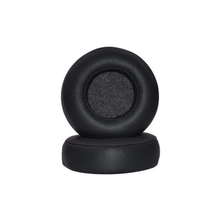 Ανταλλακτικά Earpads Ακουστικών για Beats Pro, Αφρός Μνήμης + PU Δέρμα, Μαύρο, Black, 1 Ζεύγος