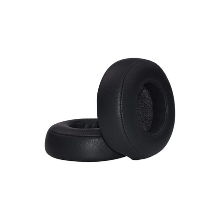 Ανταλλακτικά Earpads Ακουστικών για Beats Pro, Αφρός Μνήμης + PU Δέρμα, Μαύρο, Black, 1 Ζεύγος