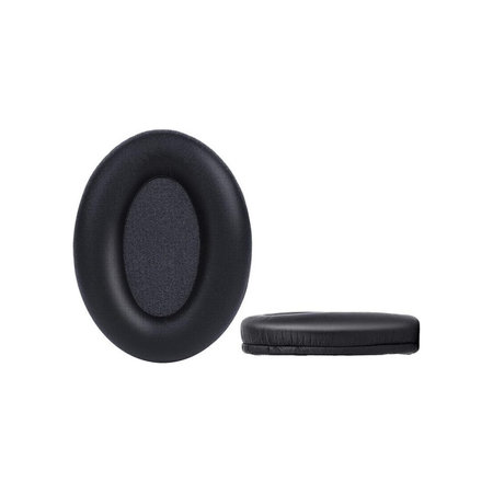 Ανταλλακτικά Earpads Ακουστικών για Sony WH-1000XM3, Αφρός Μνήμης + PU Δέρμα, Μαύρο, Black, 1 Ζεύγος