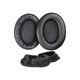 Ανταλλακτικά Earpads Ακουστικών για Sony WH-1000XM3, Αφρός Μνήμης + PU Δέρμα, Μαύρο, Black, 1 Ζεύγος