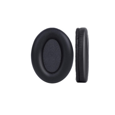 Ανταλλακτικά Earpads Ακουστικών για Sony WH-1000XM3, Αφρός Μνήμης + PU Δέρμα, Μαύρο, Black, 1 Ζεύγος