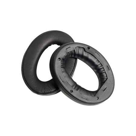 Ανταλλακτικά Earpads Ακουστικών για Sony WH-1000XM4, Αφρός Μνήμης + PU Δέρμα, Μαύρο, Black, 1 Ζεύγος