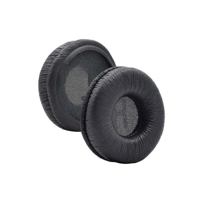 Ανταλλακτικά Earpads Ακουστικών για JBL Tune 450, Αφρός Μνήμης + PU Δέρμα, Μαύρο, Black, 1 Ζεύγος
