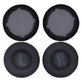 Ανταλλακτικά Earpads Ακουστικών για JBL Live 400BT, 460NC, Αφρός Μνήμης + PU Δέρμα, Μαύρο, Black, 1 Ζεύγος