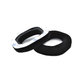 Ανταλλακτικά Earpads Ακουστικών για Logitech Astro A40, A50, Αφρός Μνήμης + Ύφασμα, Μαύρο, Black, 1 Ζεύγος