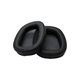 Ανταλλακτικά Earpads Ακουστικών για Logitech G433, Αφρός Μνήμης + PU Δέρμα, Μαύρο, Black, 1 Ζεύγος