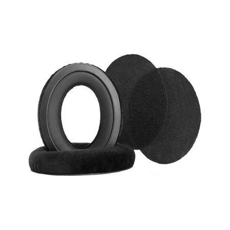 Ανταλλακτικά Earpads Ακουστικών για Sennheiser HD598, Αφρός Μνήμης + Suede, Μαύρο, Black, Ψυκτικό Τζελ, 1 Pair