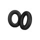 Ανταλλακτικά Earpads Ακουστικών για Sennheiser Momentum 4.0, Αφρός Μνήμης + PU Δέρμα, Μαύρο, Black, 1 Ζεύγος