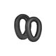 Ανταλλακτικά Earpads Ακουστικών για Sennheiser PXC550, Αφρός Μνήμης + PU Δέρμα, Μαύρο, Black, 1 Ζεύγος