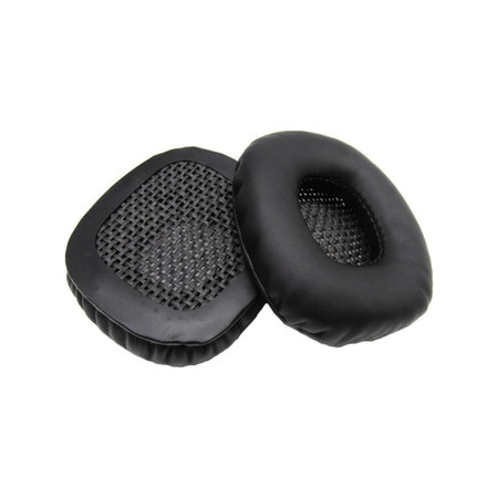 Ανταλλακτικά Earpads Ακουστικών για Marshall Major I, II, Αφρός Μνήμης + PU Δέρμα, Μαύρο, Black, 1 Ζεύγος