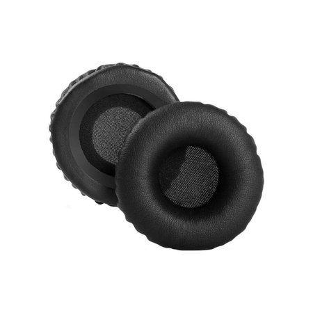 Ανταλλακτικά Earpads Ακουστικών για Philips SHB3060, Αφρός Μνήμης + PU Δέρμα, Μαύρο, Black, 1 Ζεύγος