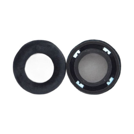 Ανταλλακτικά Earpads Ακουστικών για AKG K702, Αφρός Μνήμης + Suede, Μαύρο, Black, 1 Ζεύγος