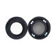 Ανταλλακτικά Earpads Ακουστικών για AKG K702, Αφρός Μνήμης + Suede, Μαύρο, Black, 1 Ζεύγος
