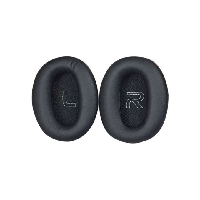 Ανταλλακτικά Earpads Ακουστικών για Edifier W800BT, Αφρός Μνήμης + PU Δέρμα, Μαύρο, Black, 1 Ζεύγος