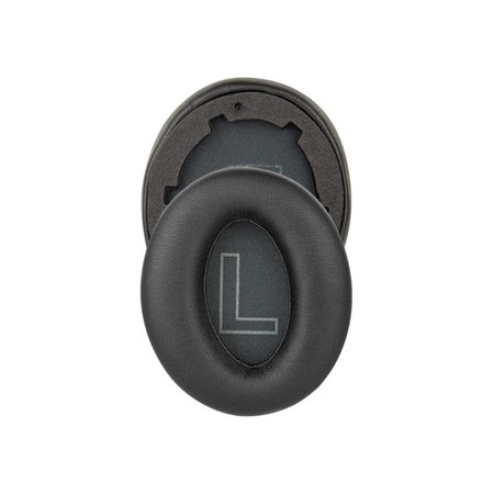 Ανταλλακτικά Earpads Ακουστικών για Anker Soundcore Life Q20, Αφρός Μνήμης + PU Δέρμα, Μαύρο, Black, 1 Ζεύγος