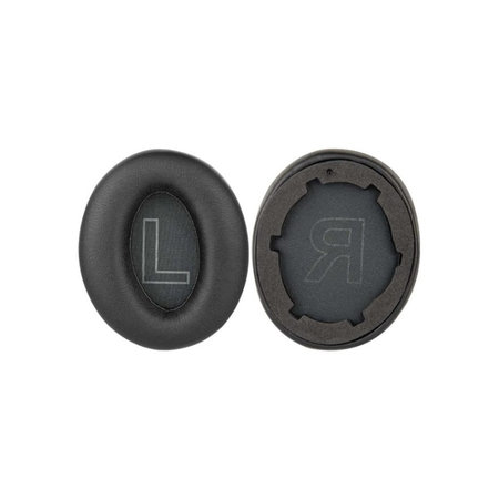 Ανταλλακτικά Earpads Ακουστικών για Anker Soundcore Life Q20, Αφρός Μνήμης + PU Δέρμα, Μαύρο, Black, 1 Ζεύγος